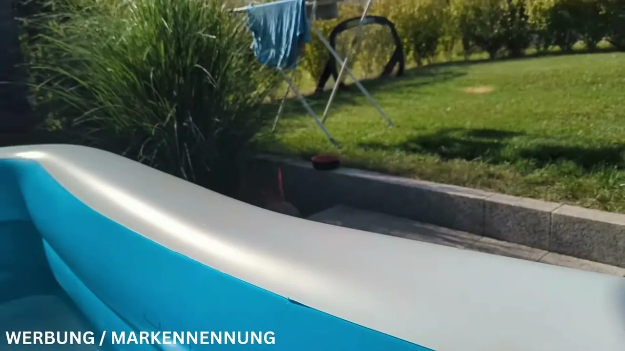 Aus meiner Sicht sorgt der fest aufgepumpte Rand für hervorragende Stabilität beim Planschen im Garten.