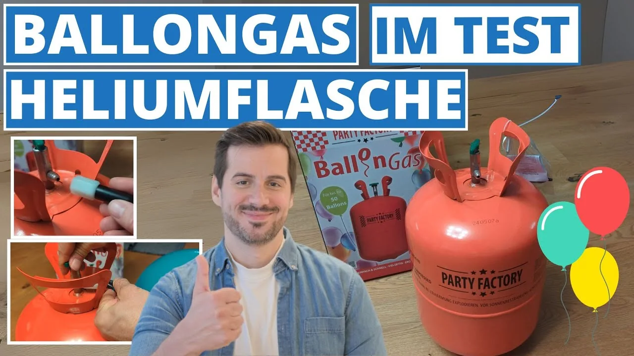 Video: Party Factory Helium Gasflasche