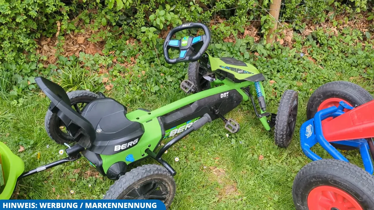 Das BERG Rally DRT Green von hinten