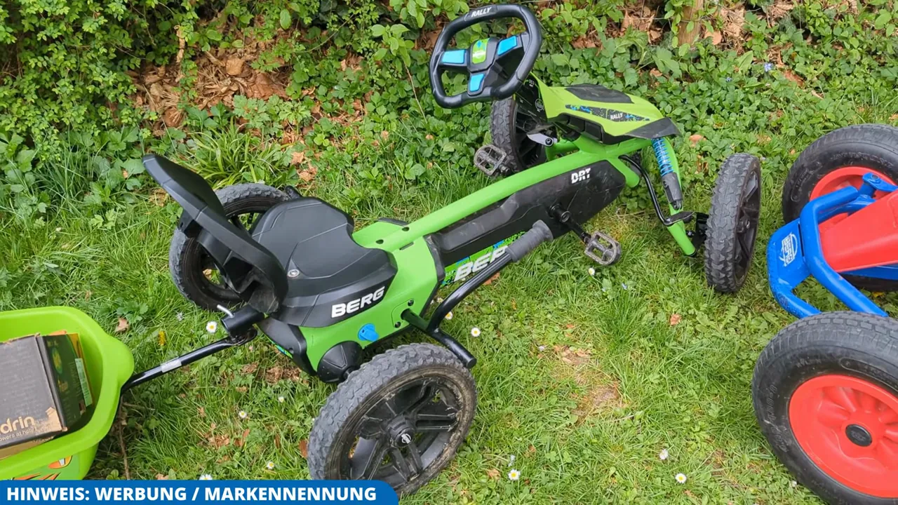 Das Rally DRT Green mit Federbein vorn