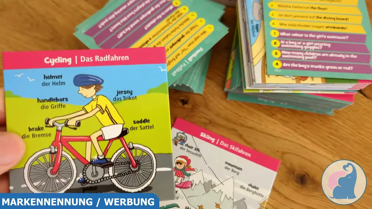 Ich finde die Bildseite super: Jedes Teil ist auf Deutsch und Englisch beschriftet