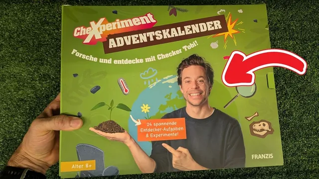 FRANZIS CheXperiment Adventskalender mit Checker Tobi