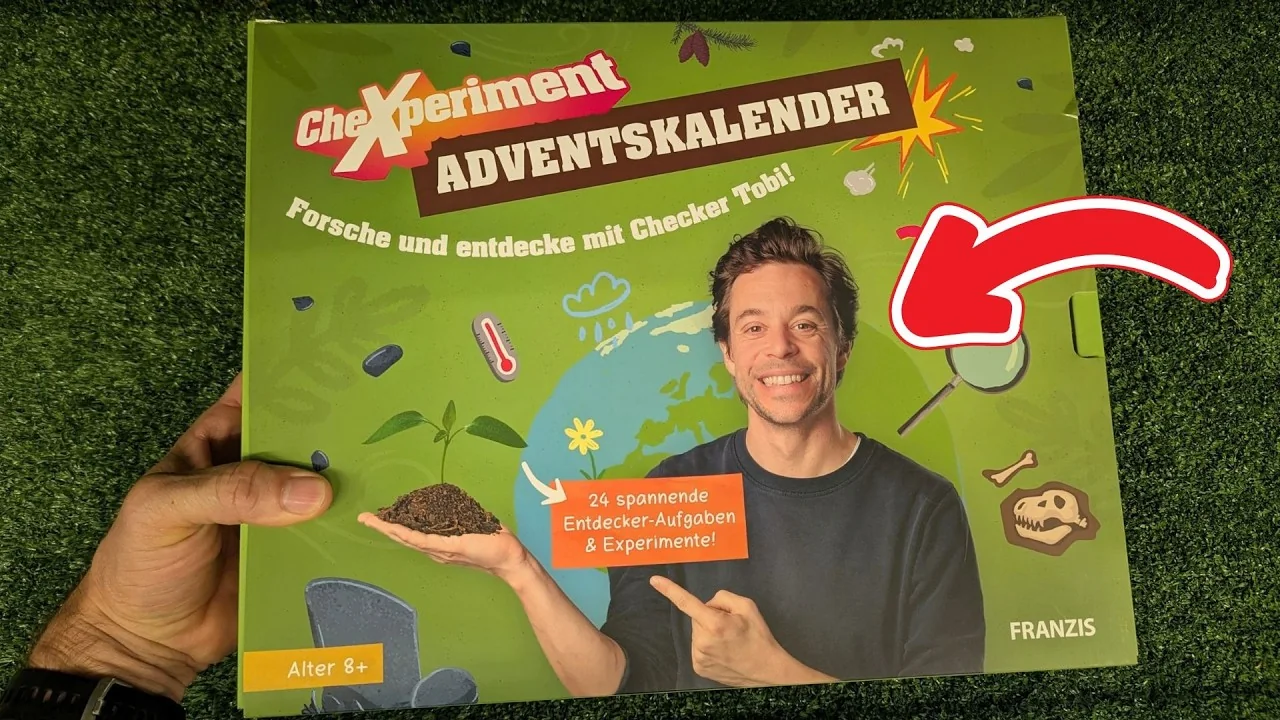 Video: FRANZIS CheXperiment Adventskalender mit Checker Tobi