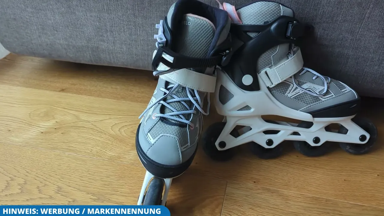 Richtig gut gefällt mir, dass die Skates mitwachsen und sich unkompliziert über mehrere Größen verstellen lassen.
