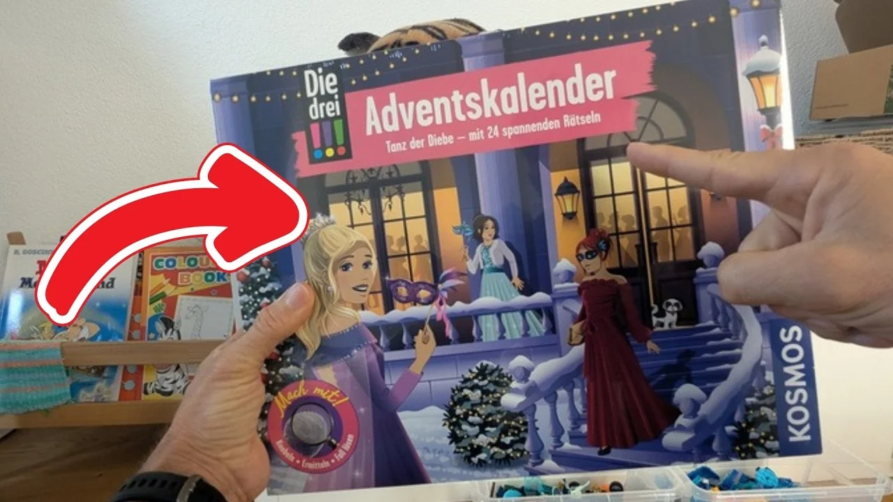 Video: KOSMOS Die drei !!! Adventskalender 2026