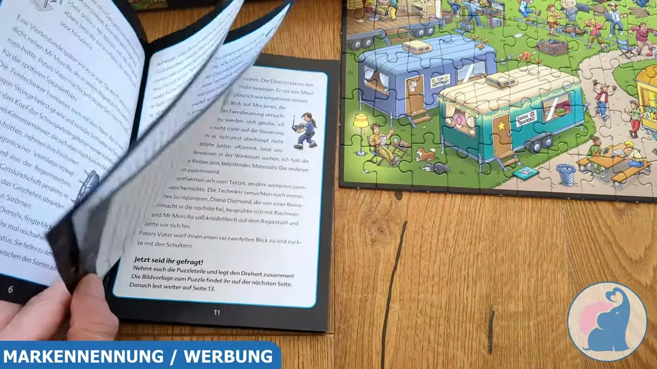 Aus meiner Sicht macht das Heft mit Geschichte und Anleitung den Fall erst richtig spannend
