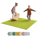 Ehrenkind® Made in Germany Anti-Rutsch Krabbelmatte Oeko-Tex Matten Größe 160x220cm GRÜN