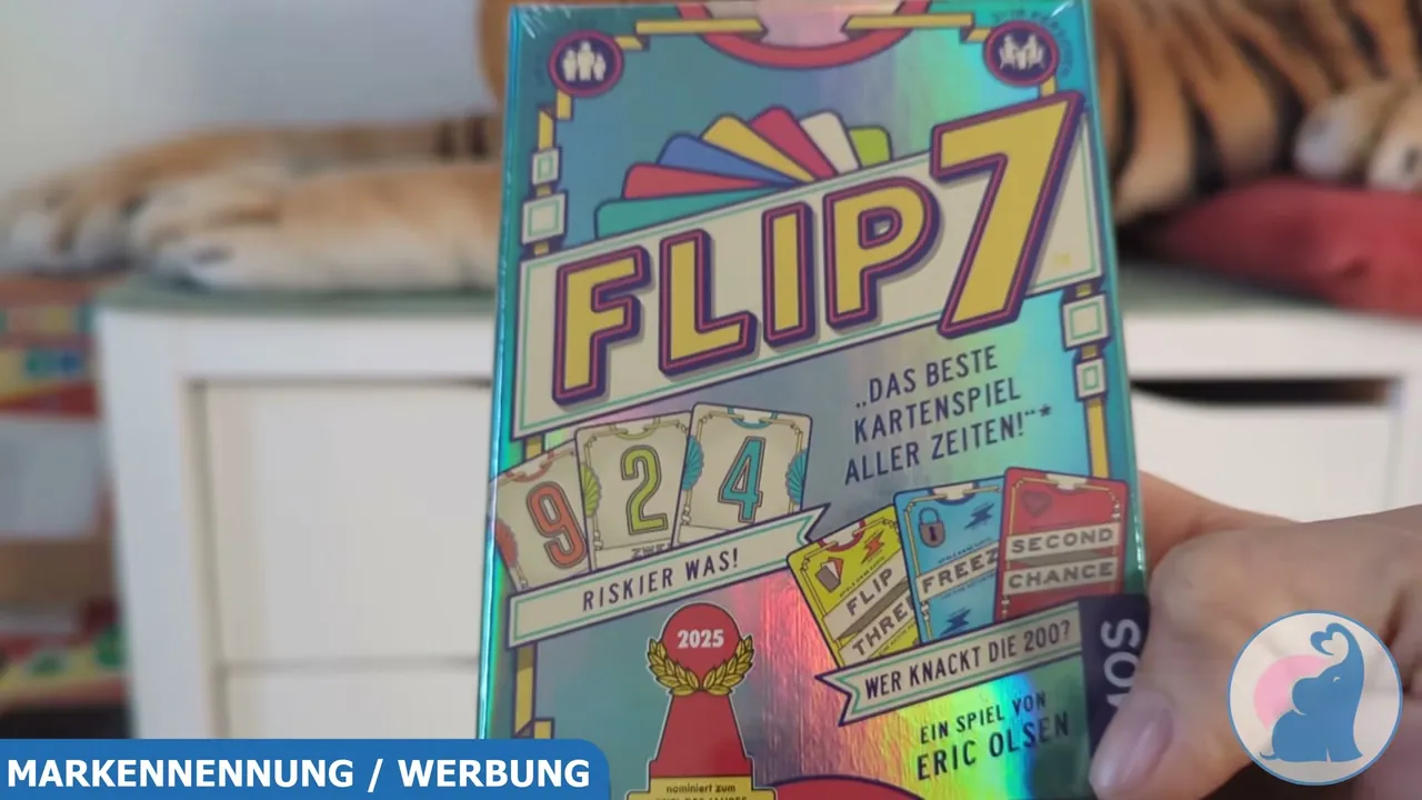 Das Kartenspiel Flip 7 von Kosmos basiert auf einem einfachen Black-Jack-Prinzip und ist zum Spiel des Jahres 2025 nominiert.