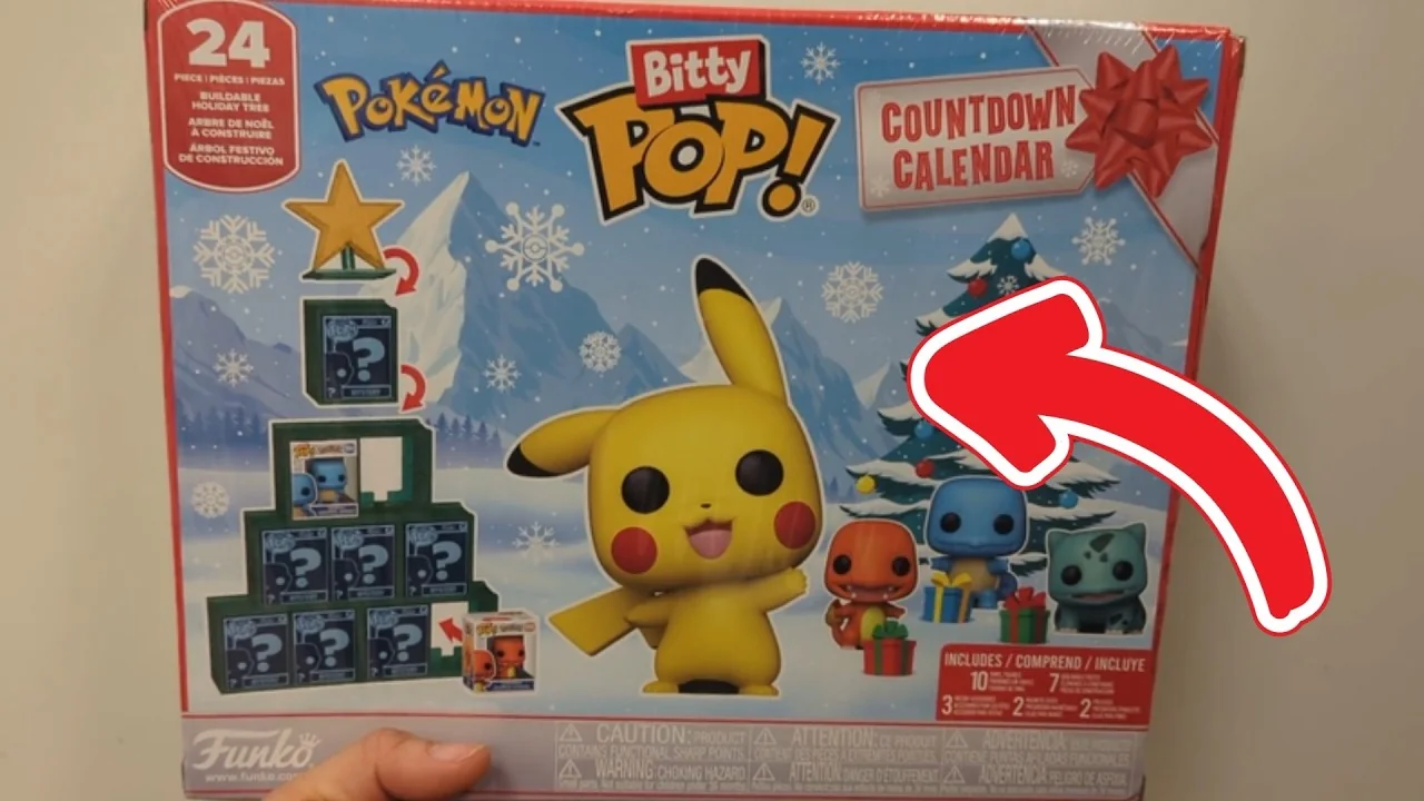 Video: Funko Bitty POP! Countdown Calendar: Pokemon