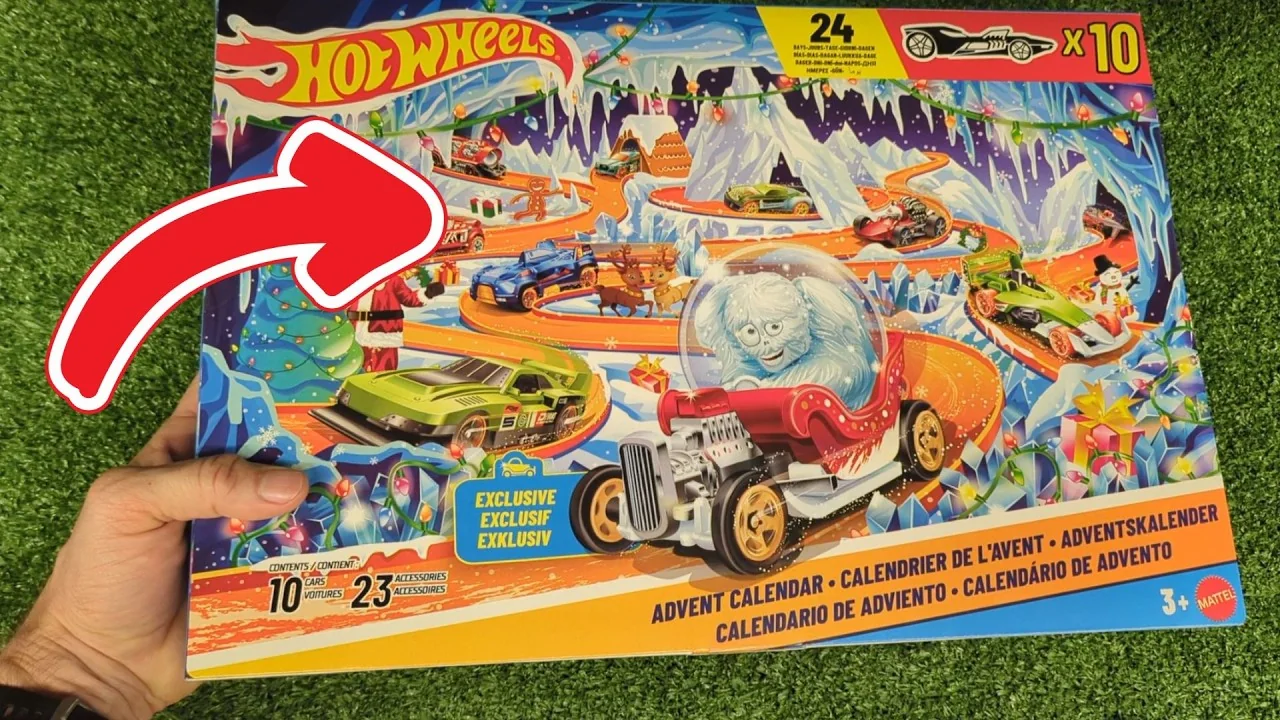Video: Hot Wheels 2026 Adventskalender