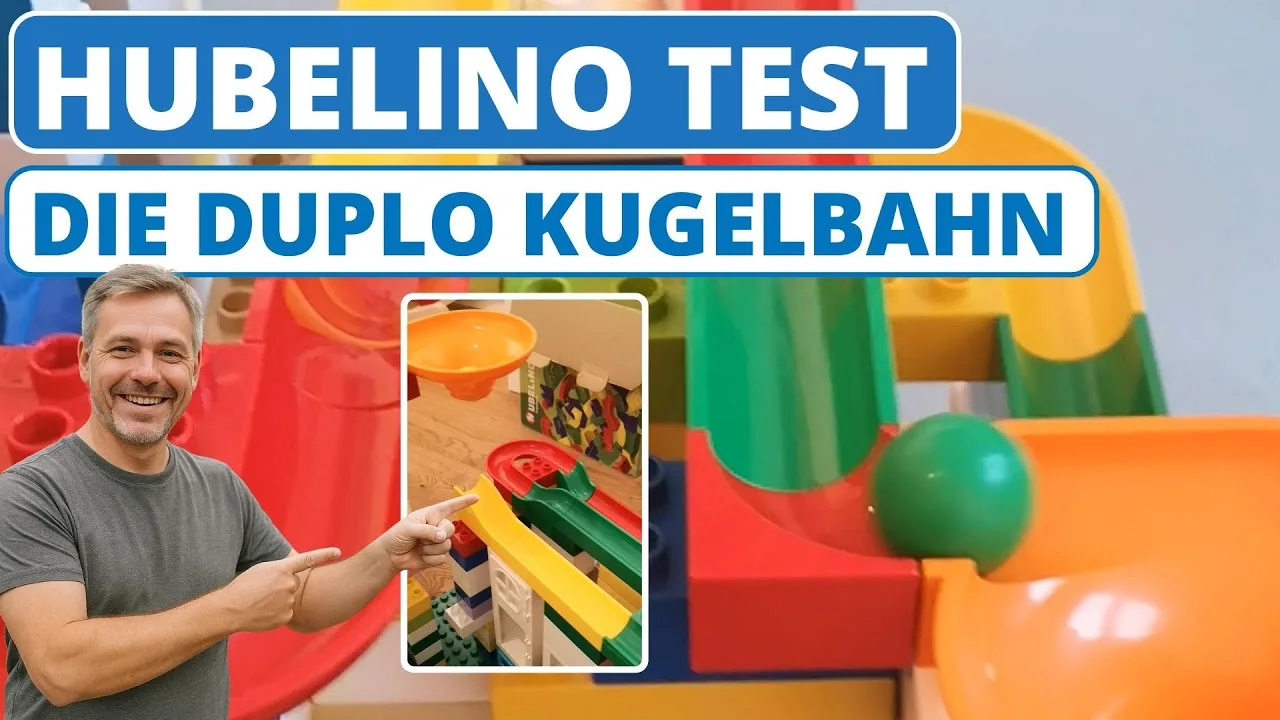 Video: Hubelino Kugelbahn (128 Teile)