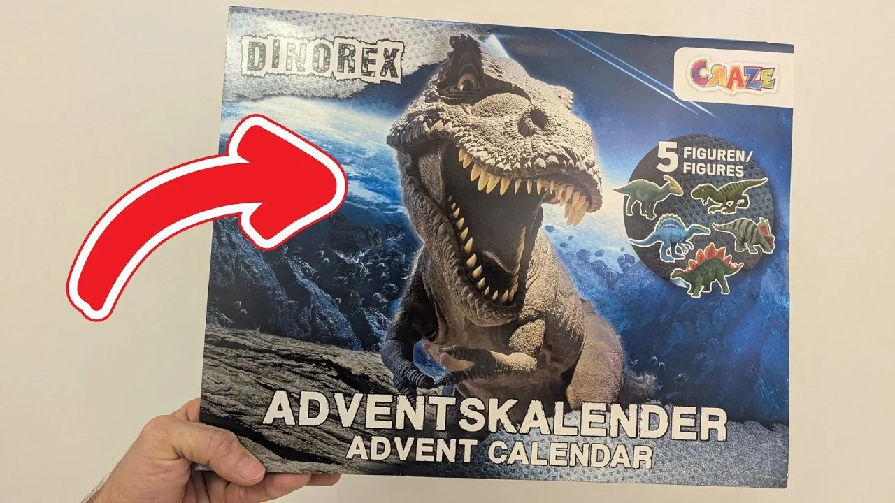 Video: CRAZE DINOREX Adventskalender 2026