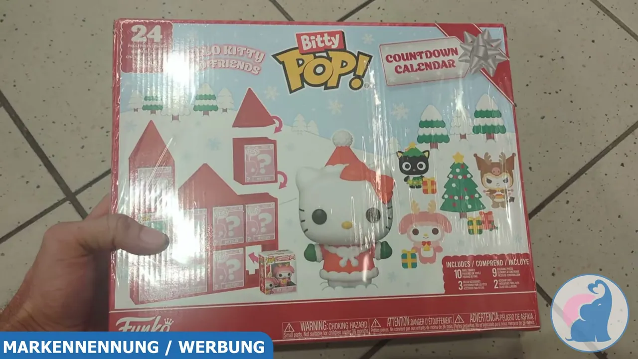 Der Funko Bitty POP! Hello Kitty Adventskalender verkürzt mit 24 Überraschungen die Wartezeit bis Weihnachten.