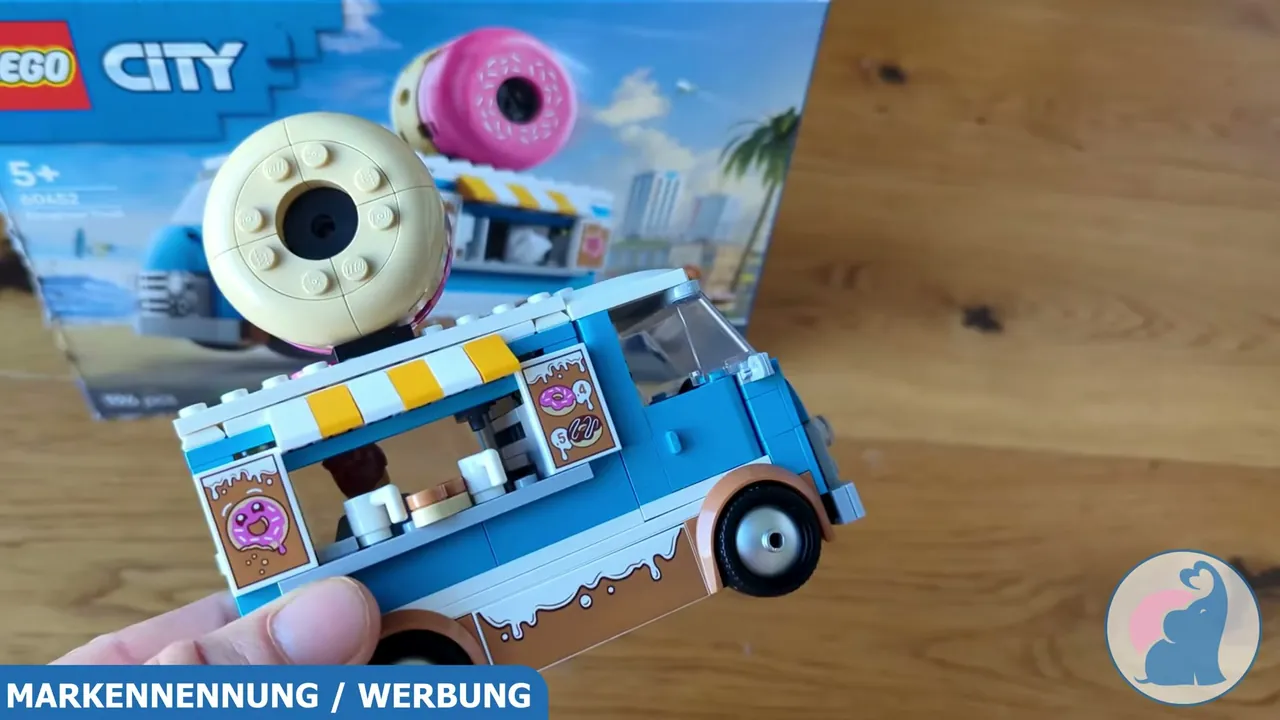 Ich finde den Donut Truck mit dem großen Donut auf dem Dach einfach zuckersüß