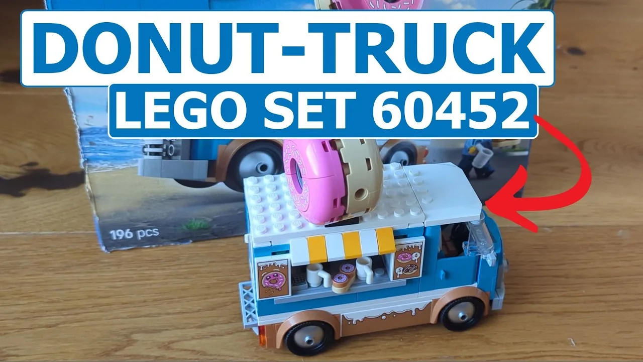 Video: LEGO City Donut Truck 60452