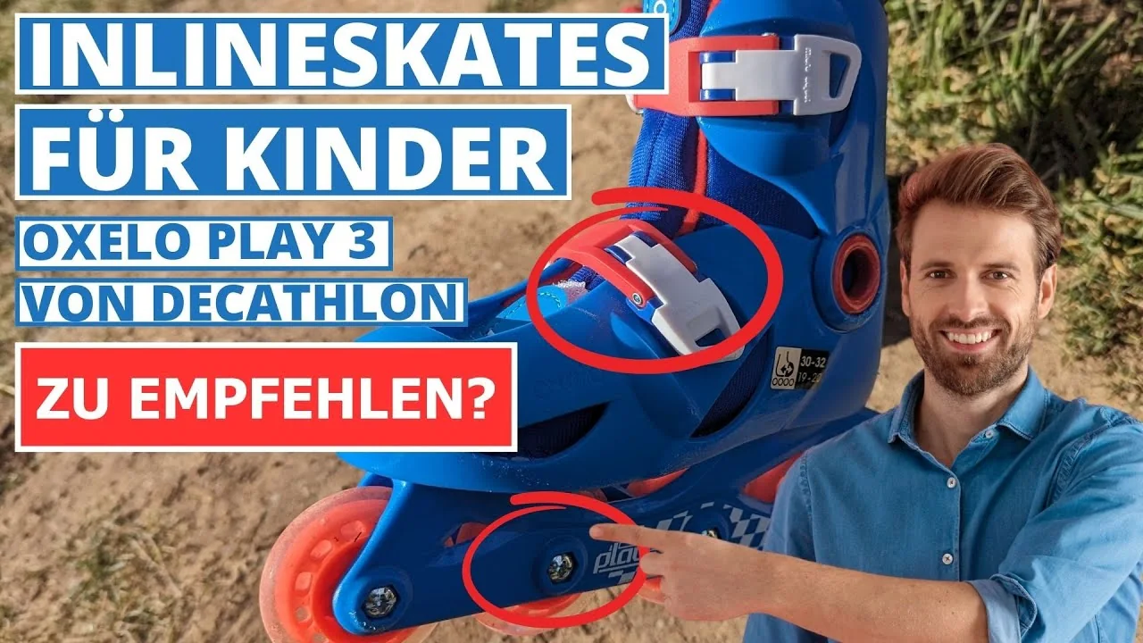 Video: Decathlon Oxelo Play 3 Inliner