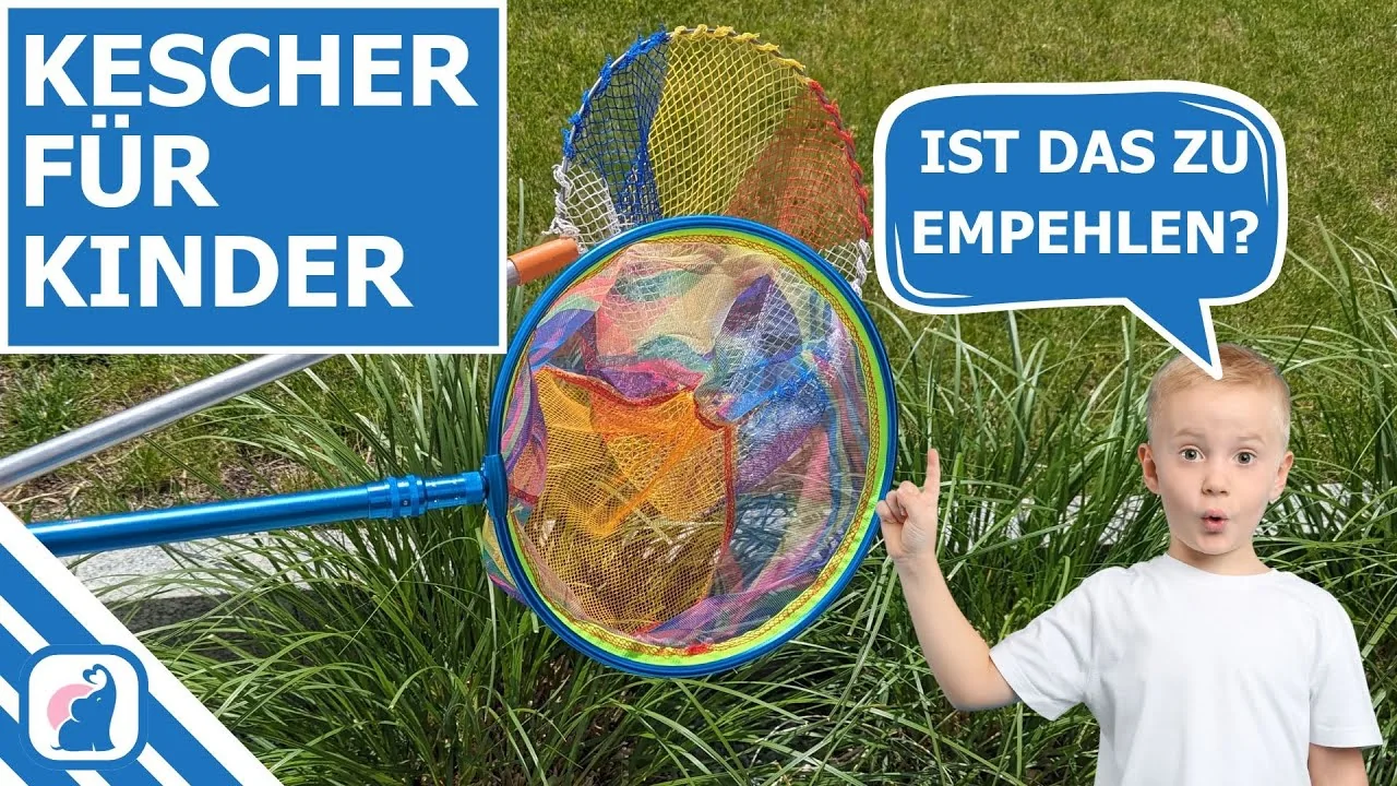 Video: PLUSINNO Kinder-Kescher