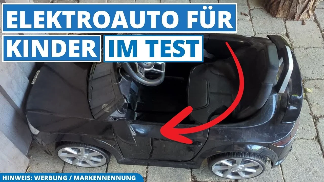 Video: JAMARA Audi TT RS Kinder-Elektroauto
