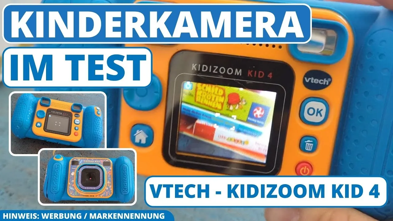 Video: VTech KidiZoom Kid 4 Kinderkamera
