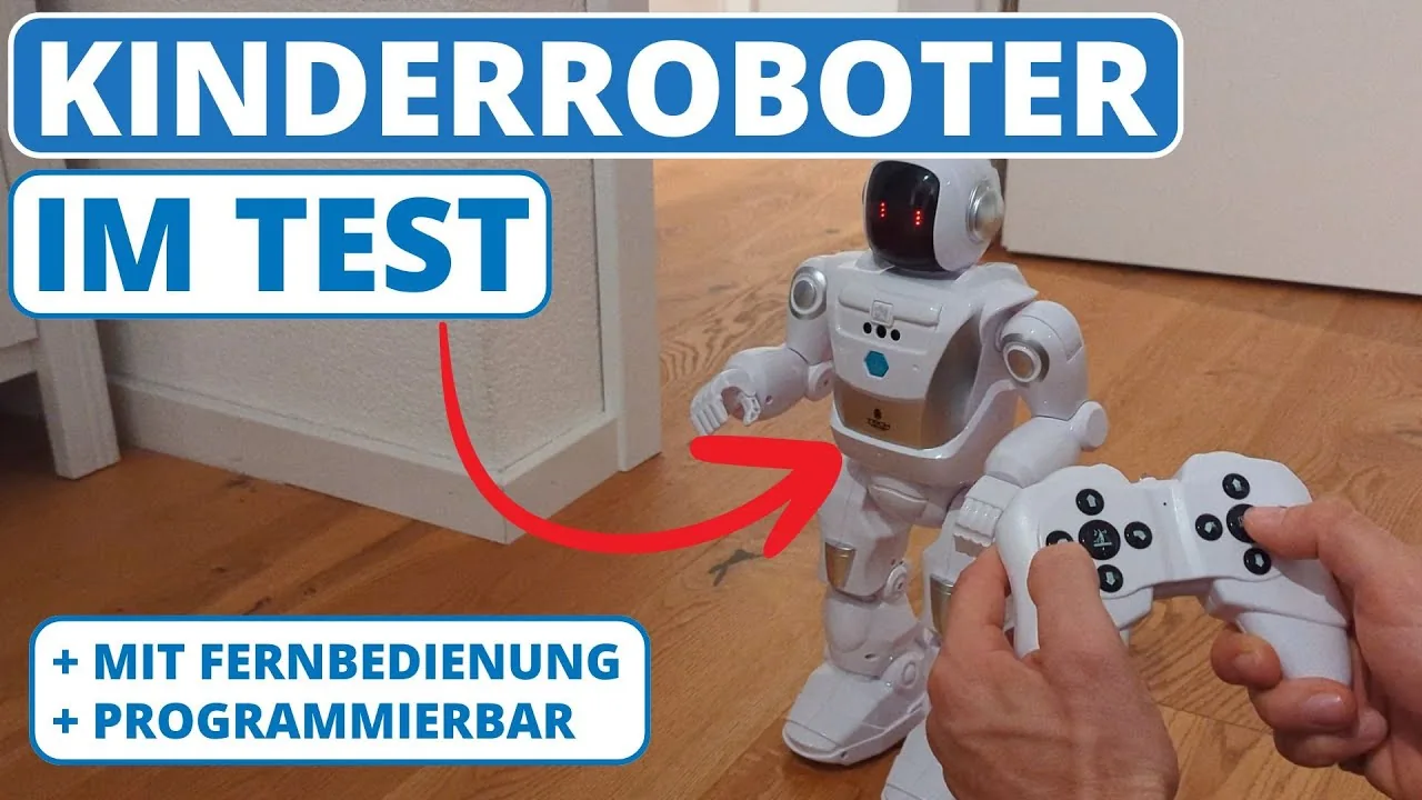 Video: Silverlit Programm A BOT X Roboter