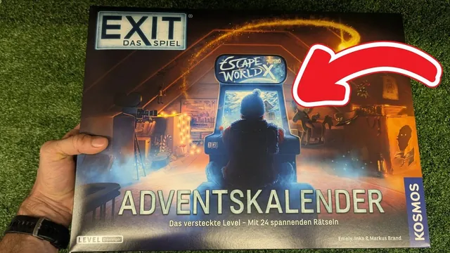KOSMOS EXIT Adventskalender Das versteckte Level