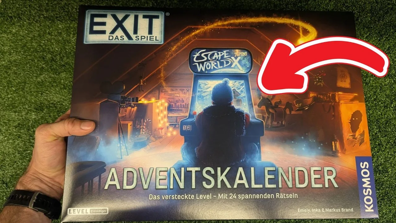 Video: KOSMOS EXIT Adventskalender Das versteckte Level
