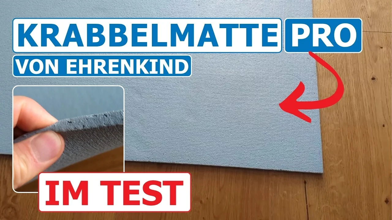 Video: Ehrenkind Krabbelmatte PRO