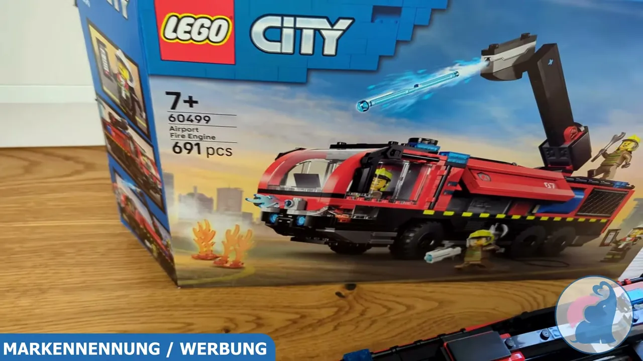 Ich finde, das LEGO City Set 60499 mit 691 Teilen ist ein echter Blickfang für Feuerwehrfans ab 7 Jahren