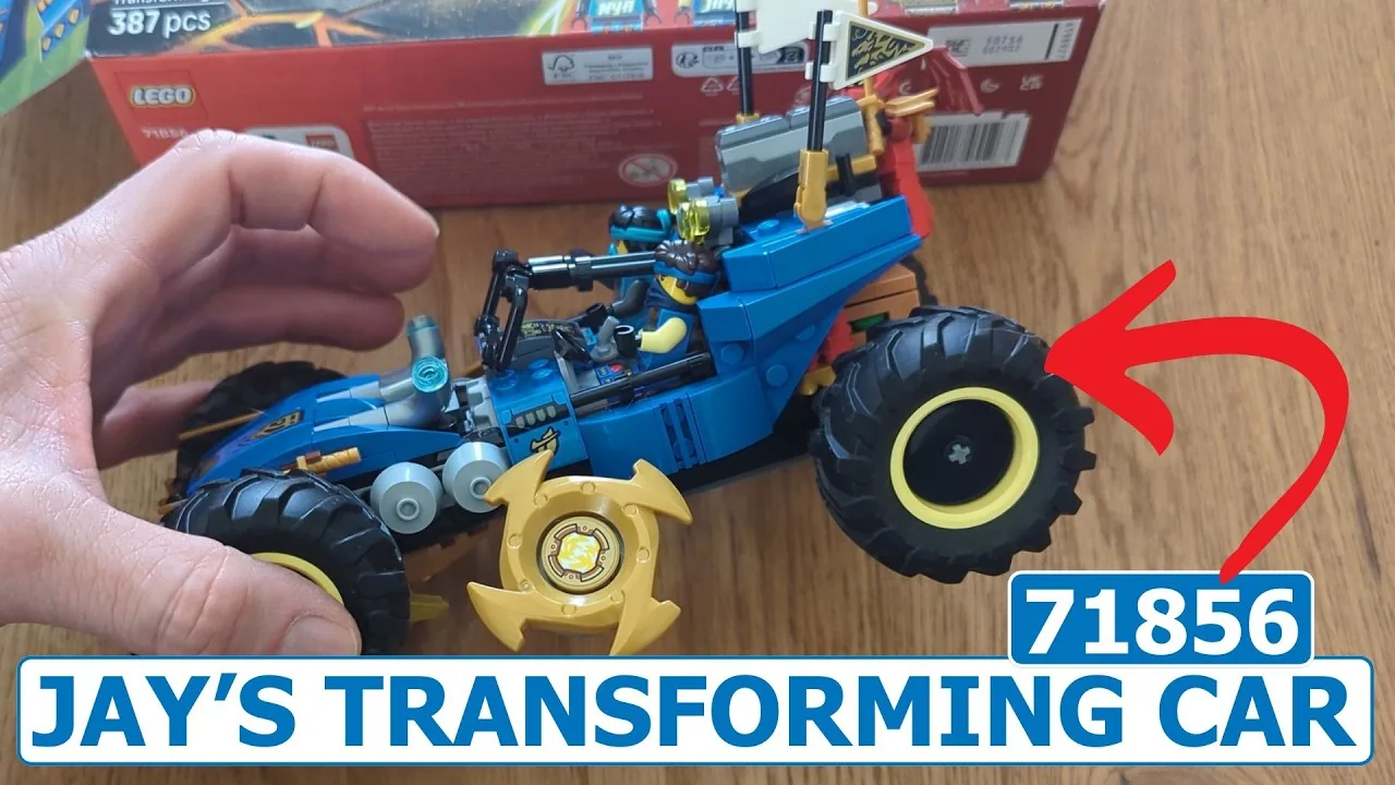 Video: LEGO Ninjago Jays Transformationsflitzer 71856