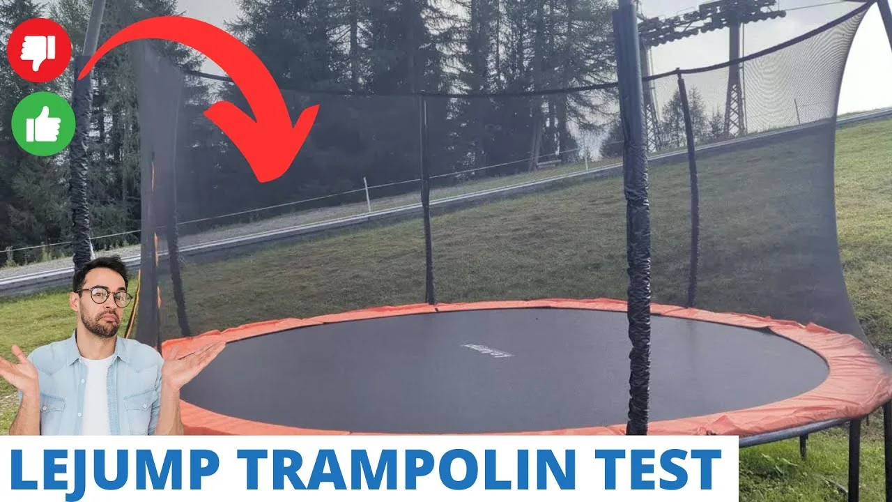 Video: LeJump Trampolin 305 cm
