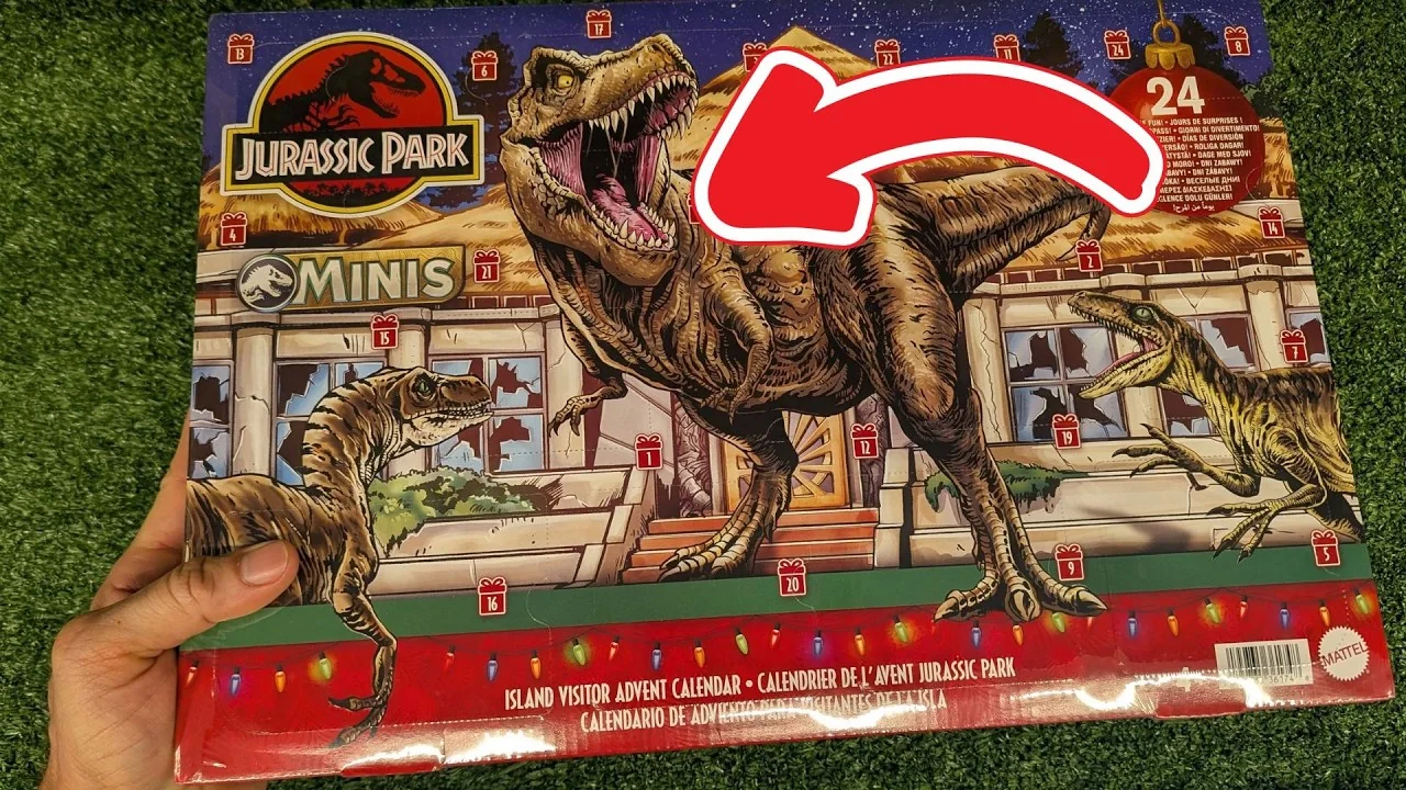 Video: Mattel Jurassic World Adventskalender