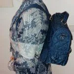 Wickeltasche als Rucksack