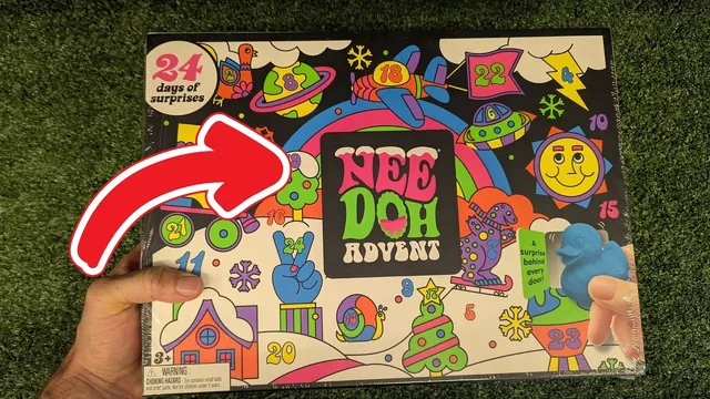 Schylling NeeDoh Squishmas Adventskalender