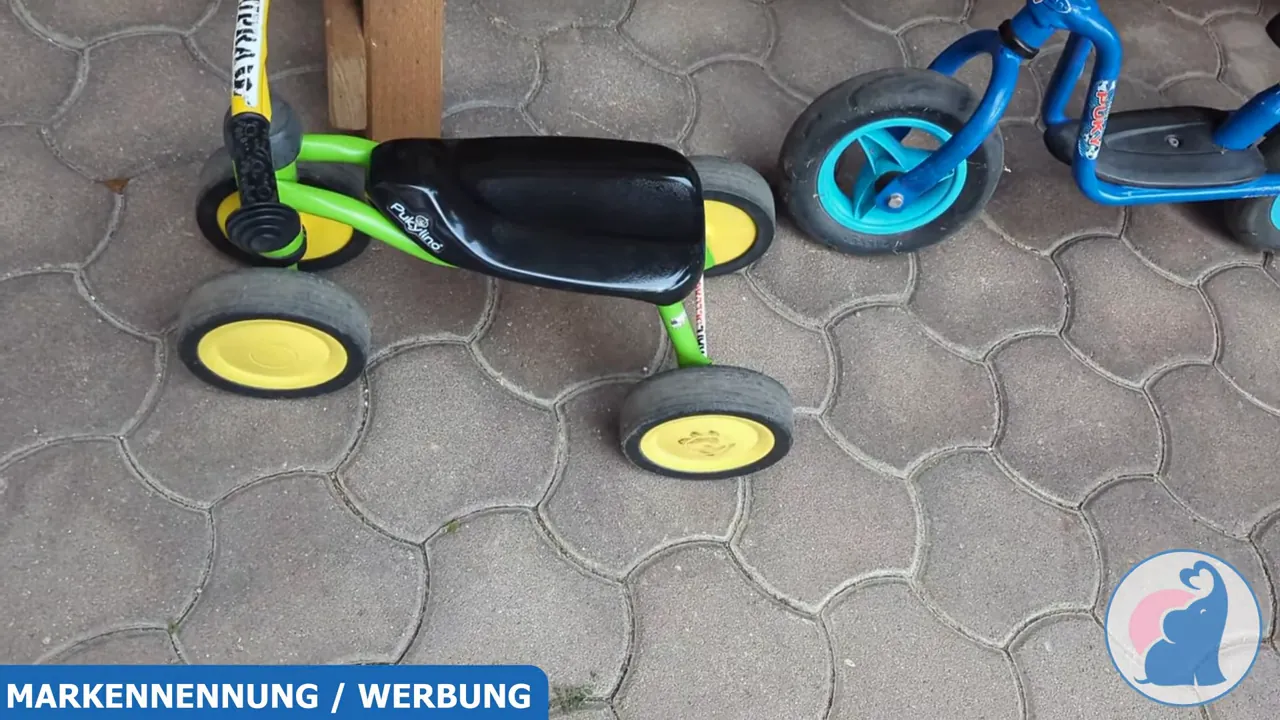 Das Puky Pukylino mit vier Rädern