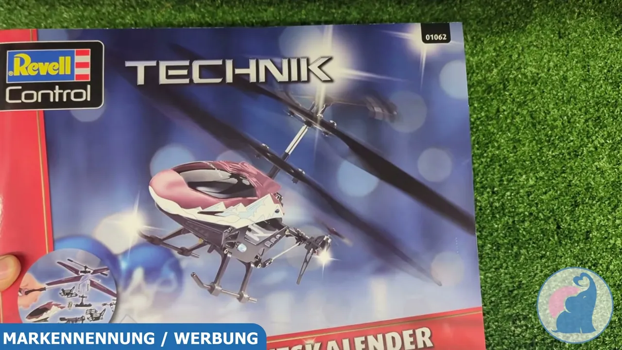 Zwei übereinanderliegende Rotoren verleihen dem Koaxial-Hubschrauber ein besonders stabiles Flugverhalten im Zimmer.