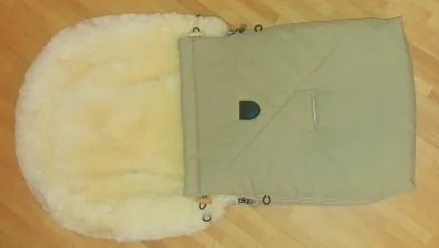 Lammfell-Fußsack „Oslo“ für Babyschale von Christ