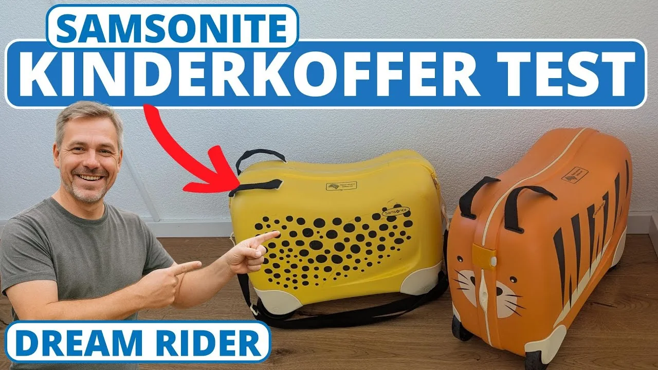 Video: Samsonite Dream Rider Kinderkoffer