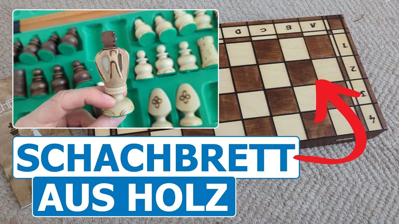 Video: Husaria King's Classic Schachspiel
