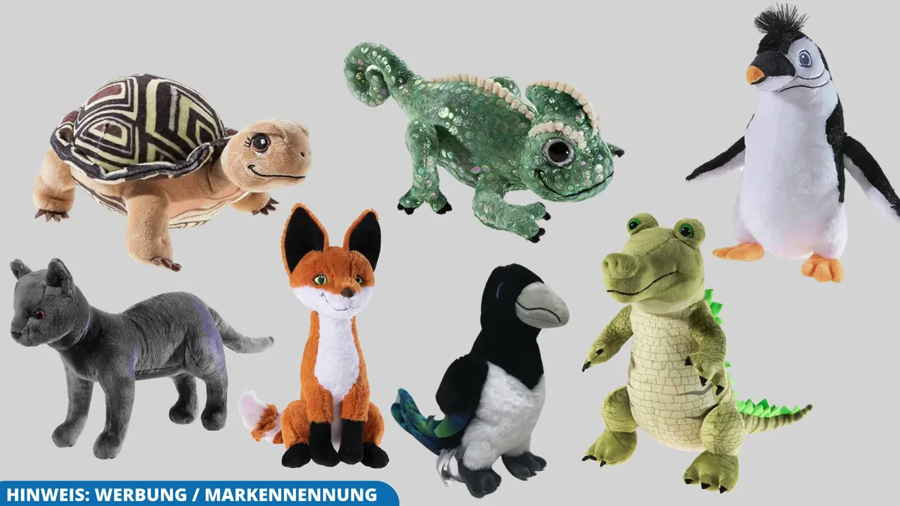 Aus der Schule der Magischen Tiere sind zahlreiche Charaktere wie Fuchs Rabbat, Krokodil Rick oder die Elster Pinkie erhältlich.