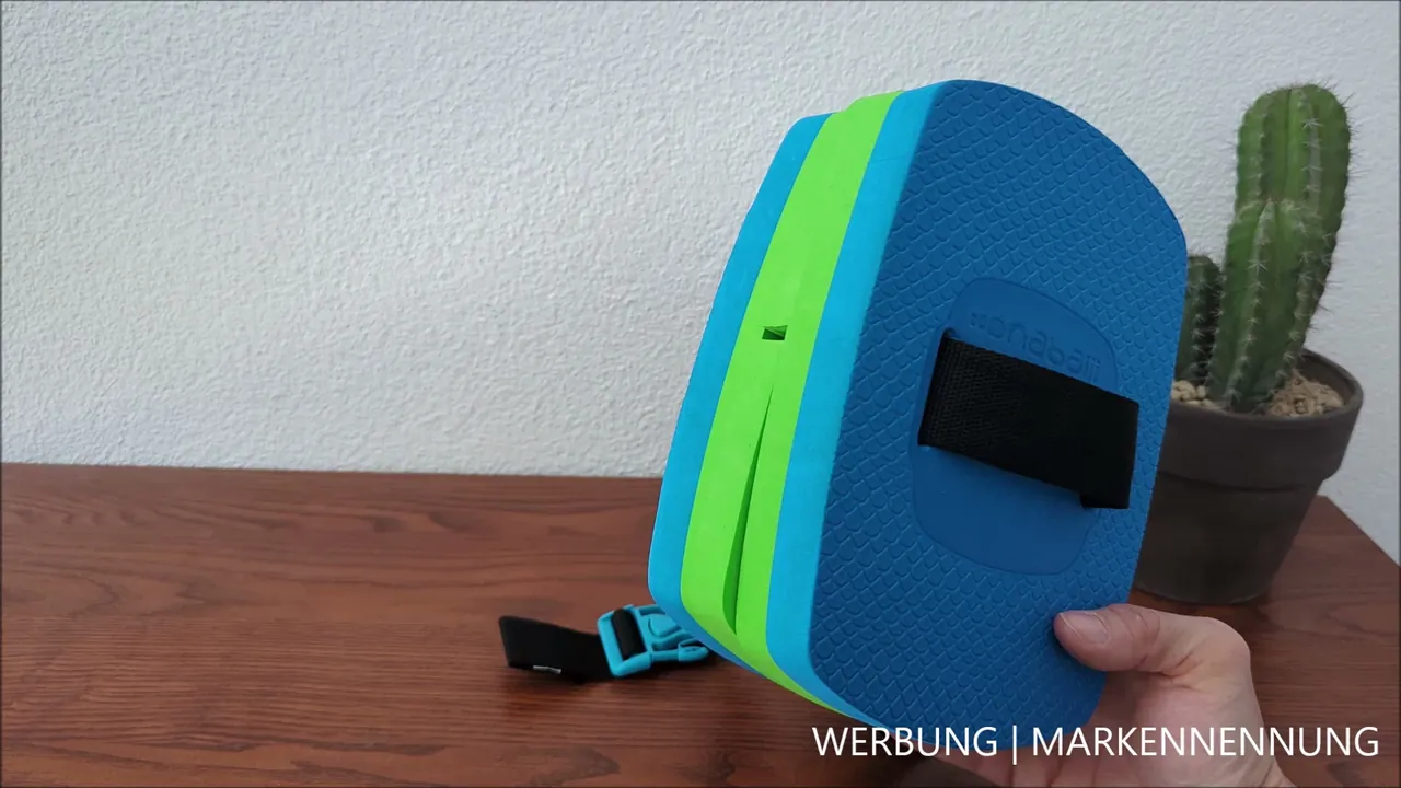 Ich finde die kompakte Bauweise des Nabaiji-Schwimmgürtels von Decathlon für Schwimmanfänger ideal.