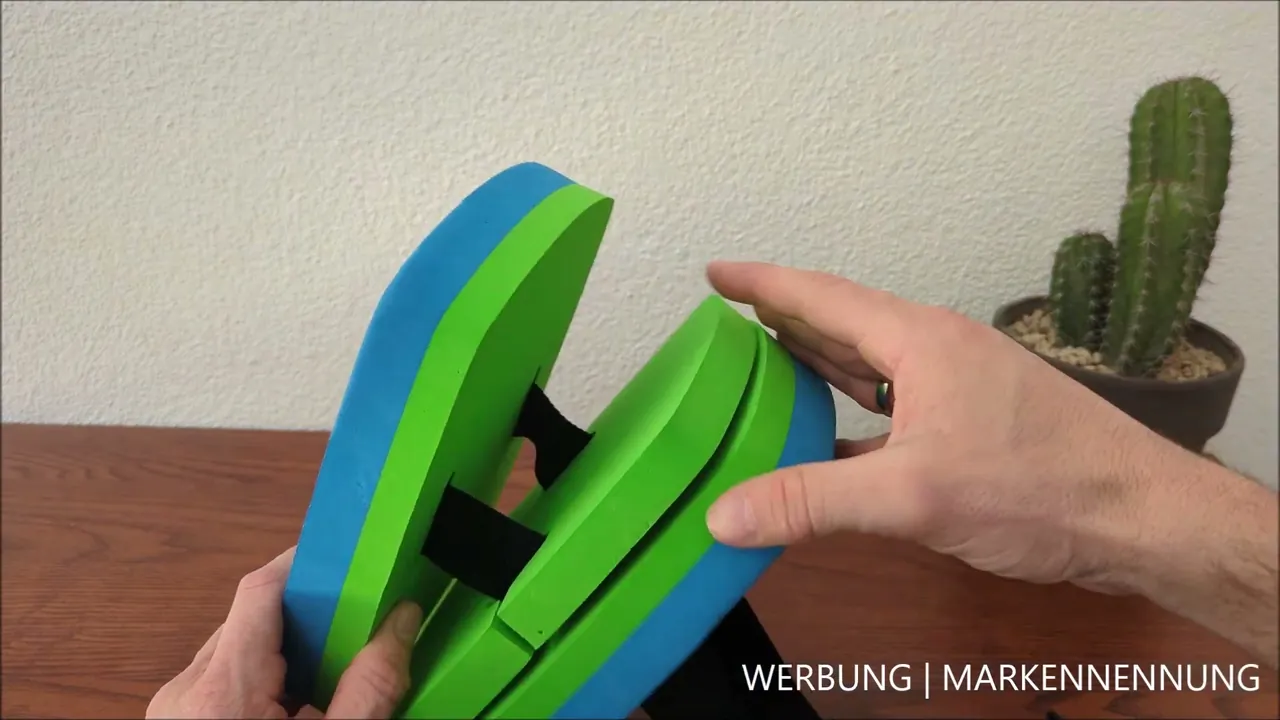 Meiner Meinung nach ist das herausnehmbare Mittelteil praktisch, um den Auftrieb flexibel anzupassen.