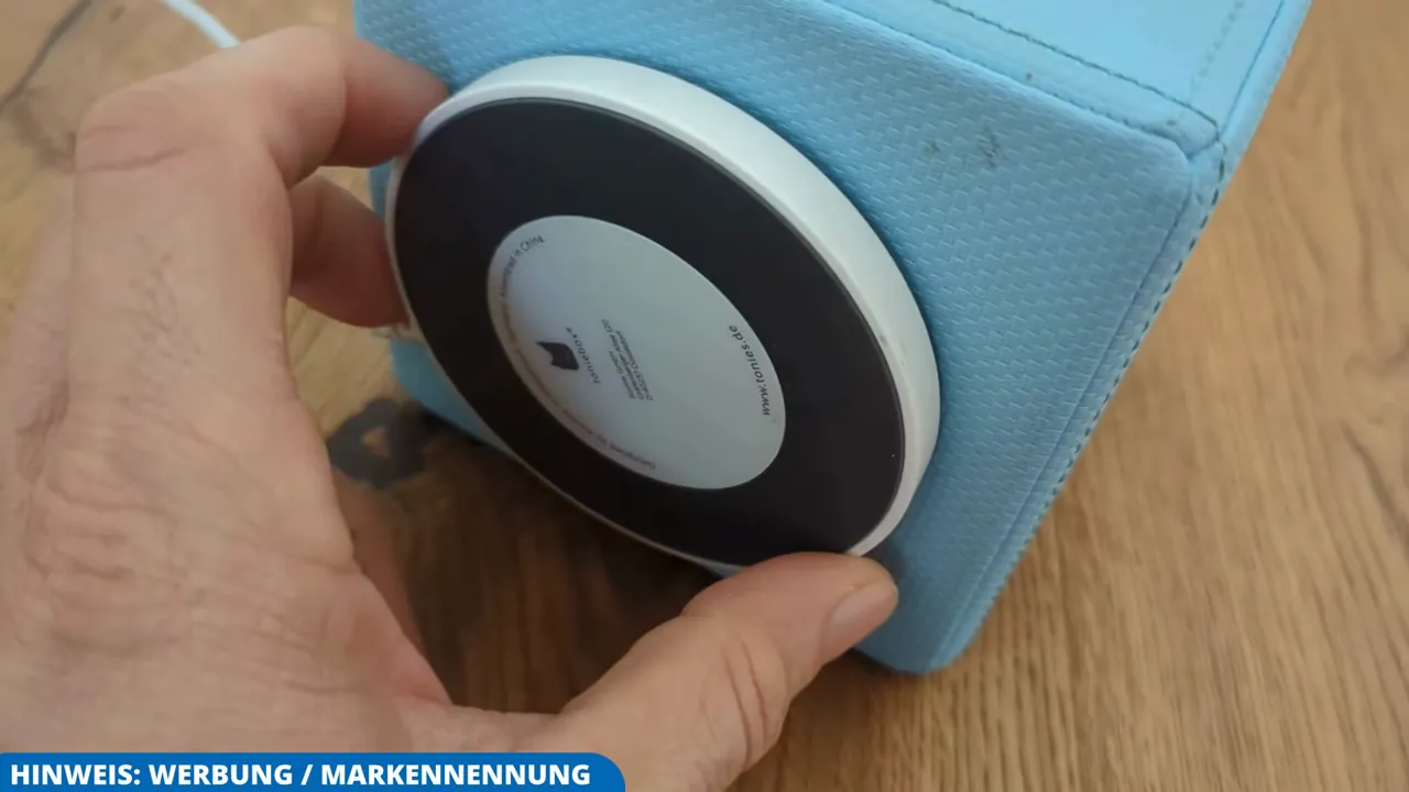 Der Ladekontakt an der Unterseite der Toniebox 1