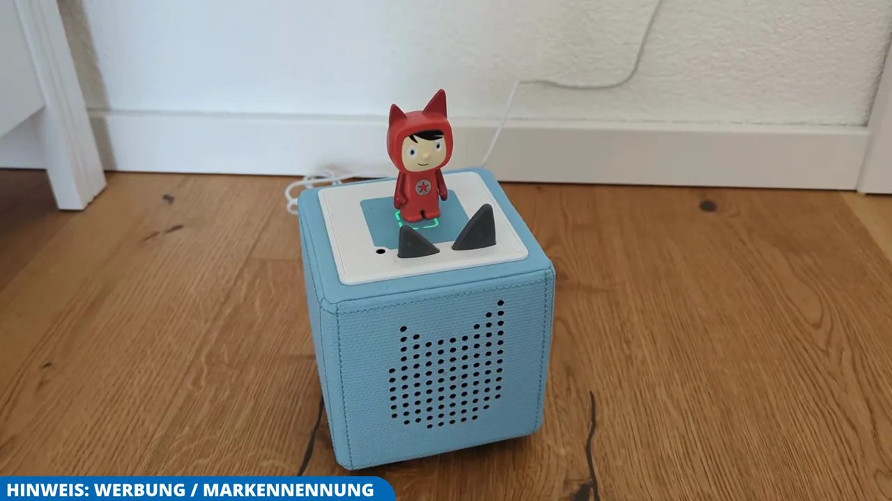 Die Toniebox 1 im Kinderzimmer