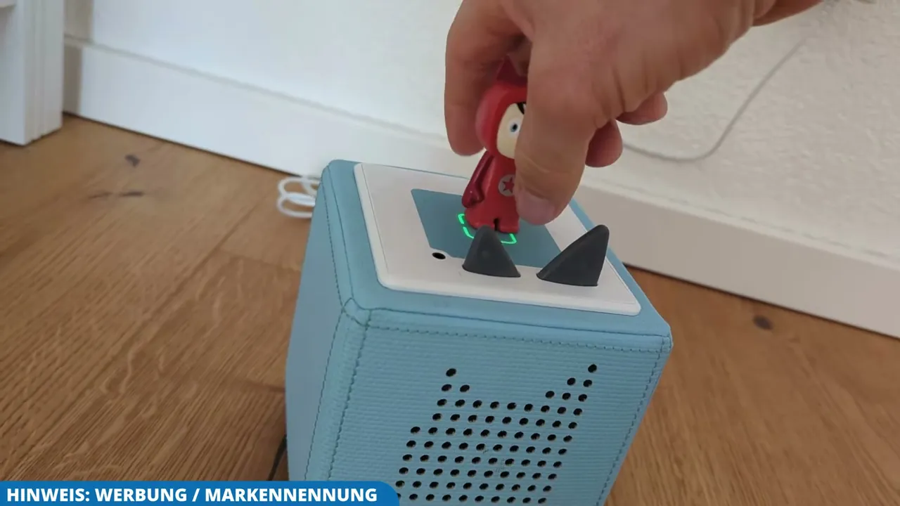In meinem Test funktionierte das Abspielen von Geschichten durch das einfache Aufsetzen der magnetischen Figuren perfekt.