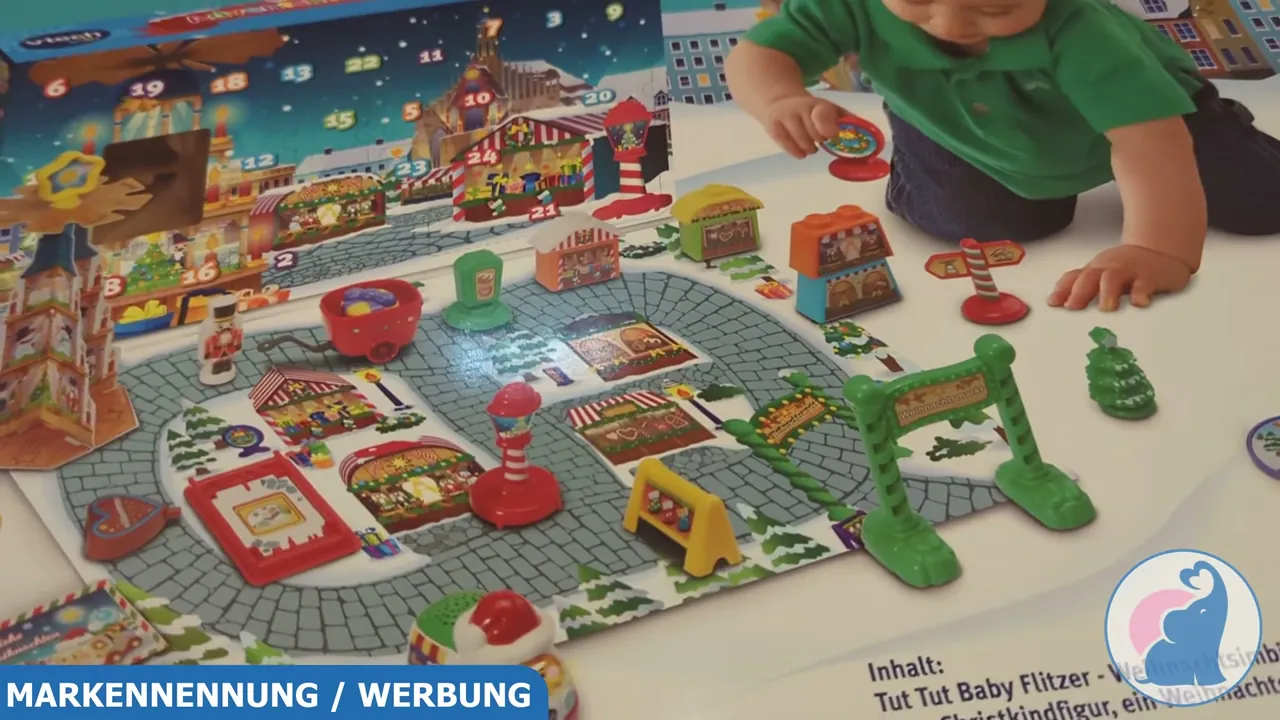 Die aufgeklappte Vorderseite dient als Spielstraße, auf der das Fahrzeug über magische Sensoren mit Geräuschen reagiert.