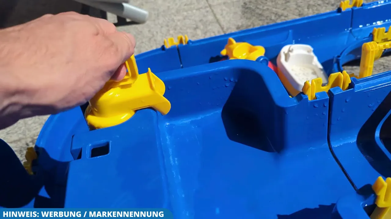 Meiner Meinung nach ist die leichtgängige Wasserpumpe ein echtes Highlight zum Regulieren des Wasserstands.