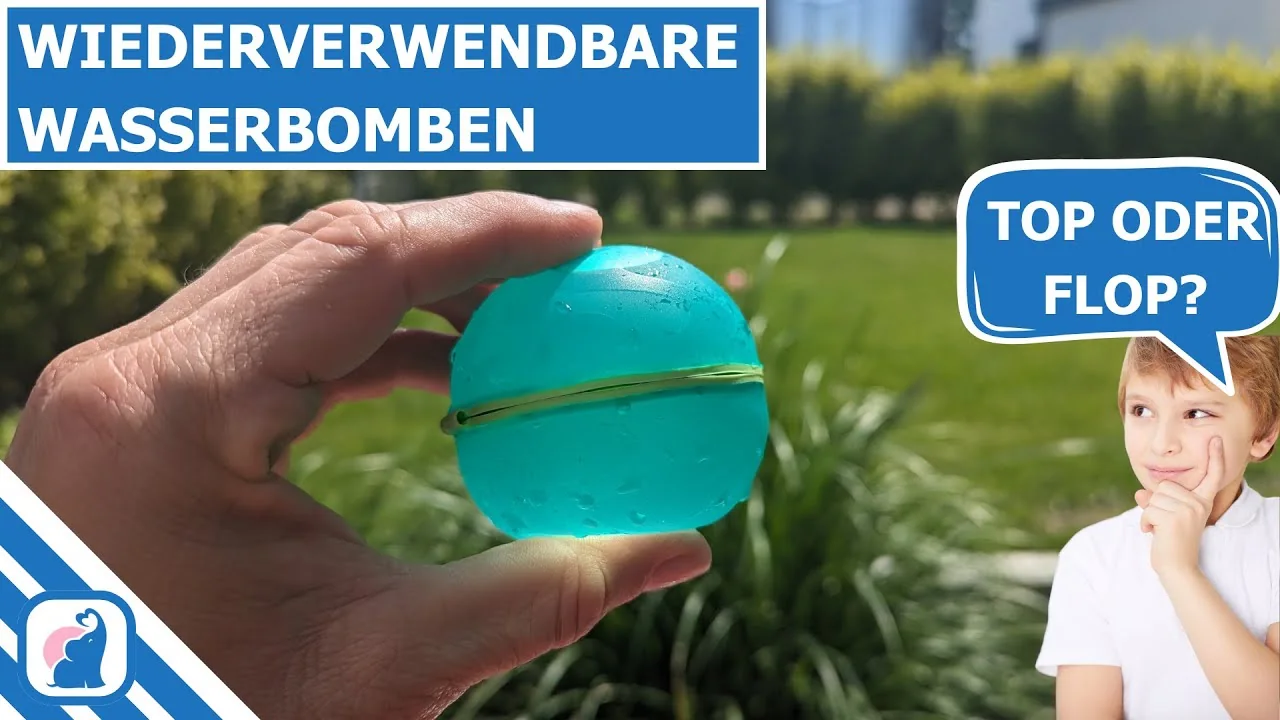 Video: Wiederverwendbare Wasserbomben